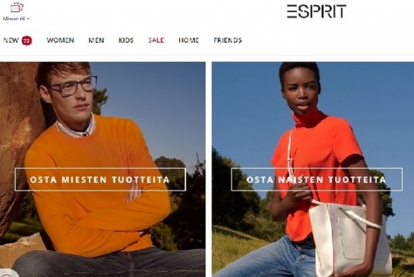 Финский интернет-магазин Esprit