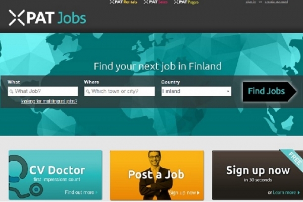 Finland.xpatjobs.com - поиск работы в Финляндии