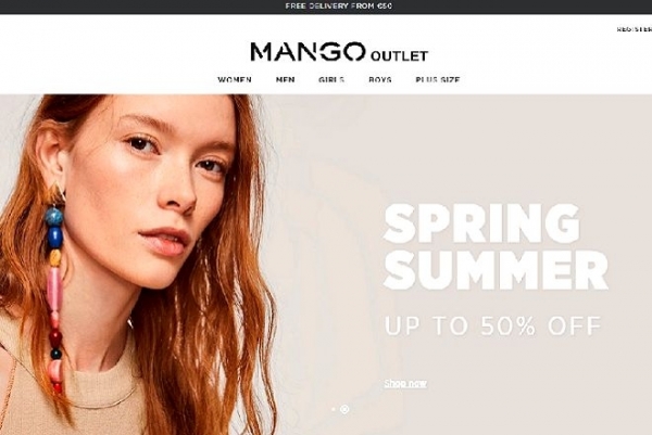 Интернет-магазин финского Mango Outlet