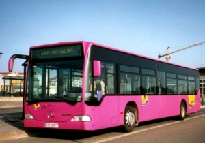 В Лаппеенранте начнут ходить розовые автобусы