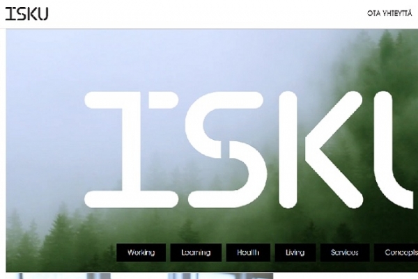 Сайт финского мебельного концерна ISKU