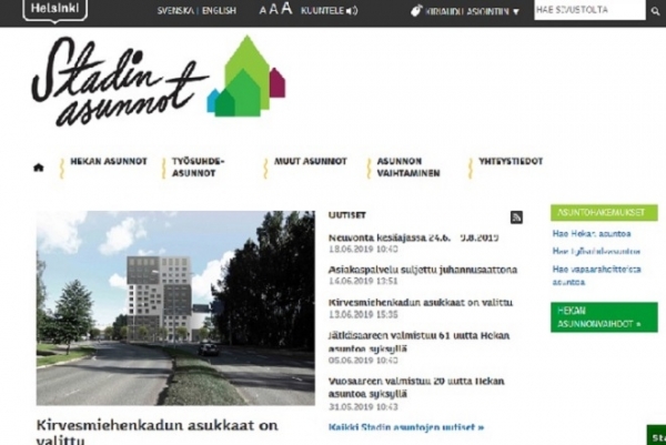 Stadin asunnot - социальное жильё Хельсинки